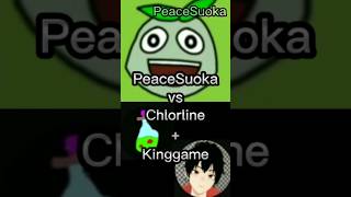 PeaceSuoka vs Chlorline, Kinggame, the superior king klao, Protogen the wolf #shorts #edit