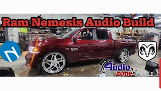 DODGE RAM FULL CUSTOM AUDIO BUILD WITH NEMESIS AUDIO #NEMESISAUDIO #RAM #AUDIO
