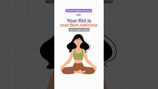 The emotionally safe and educated kid is the best antivirus #parentingtips #digitalsafety