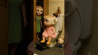 Morning Potty Panic 😂  #brainrot #labubu #funny #trend #apt
