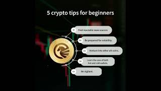 5 Crypto tips for beginners #shorts