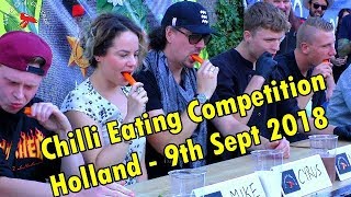 チリ早食い競争 - オランダ、アイントホーフェン (オランダ) - 2018年9月9日