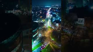 Night Hyperlapse DJI MINI 3 Pro, Manchester and Chester