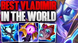 RANK 1 VLADIMIR IN THE WORLD FULL KR CHALLENGER GAMEPLAY! | CHALLENGER VLADIMIR TOP | Patch 15.5 S15