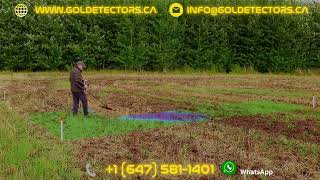 How to See the Depth and the Size of buried Gold objects and Treasures up to 25 m with OKM eXp 6000
