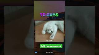Self improvement by YouTube Userss 👍🏻❤️ #youtube #selfimpovement #youtubeuserss #trending