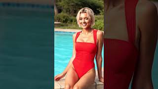 🌞 Florence Pugh & Friend Living Their Best Summer Life | July Vibes in the Pool 🏖️👙