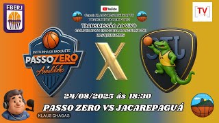 AO VIVO | Jogo de Basquete | Passo Zero vs Jacarepagua  TC sub-19 CEMB Fberj série Prata