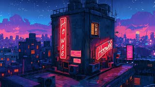 Quiet Rainy Alley 🌙 1980s 1990s Lofi Hip Hop | Study Sleep Relax Nostalgic Night | The Japanese Town