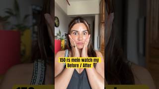 Parlour like facial under rs 150 🤩✅ #priyankatyagi #shorts