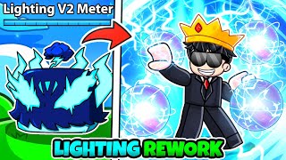 I Awakened LIGHTNING FRUIT in Blox Fruits Roblox