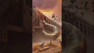 The Hidden Terror in the Haunted Jungle | Giant Snake & Deadly Spider Story #amazing #jangal #train