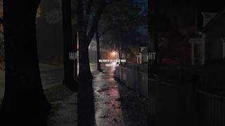 Walking in the Rain at Night - Woodstock, Vermont 🌧️🎃