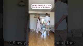 Perfect beginning of your first dance to "Ordinary"💖 #weddingdance