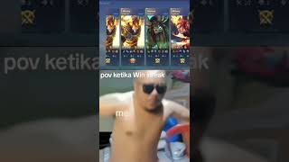 ketika gw win streak #mobilelegends #mlbb #win #aldous