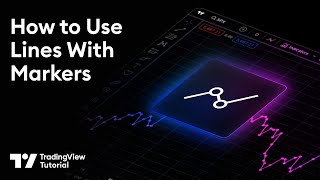 Line with Markers on TradingView: Tutorial