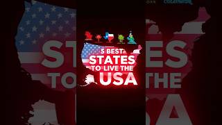 "The 5 Best States to Live in the USA" #history