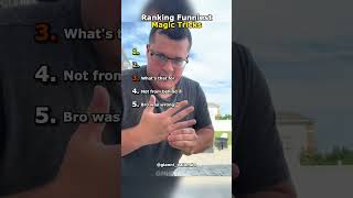 Ranking Funniest Magic Tricks