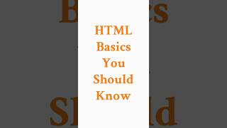You May Not Know This HTML Tag! Tutorial For Beginners #html #html5