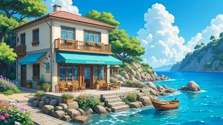 🌞 Monday Morning Lofi ☕ Chill & Focus Beats | Relax, Study, Work with Calm Ocean Ambience #lofibeats