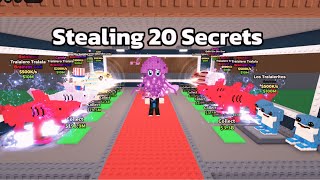 Stealing 20 Secrets in Steal a Brainrot Roblox
