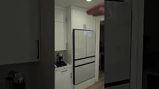 Love our #samsung #bespoke fridge. The beverage center pitcher is such a useful feature. #kitchen
