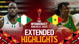 Nigeria 🇳🇬 vs Senegal 🇸🇳 | Quarter-Finals | Extended Highlights | #AfroBasket 2025