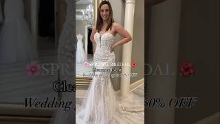 SALE April 15-21st at Amanda’s Touch #bridal #weddingdress #bridalgowns #bridaltiktok #bride