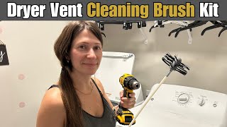 The PRO's Guide to a CLEAN Dryer Vent with This Brush Kit
