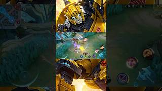 Dyrroth can’t survive the flames 🔥🤣#XBorg #MobileLegends #GamingShorts #MLBBShorts #FighterMain