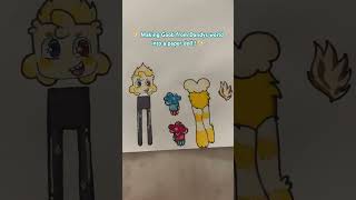 ✨ Hanging paper doll Goob from Dandy’s World ✨