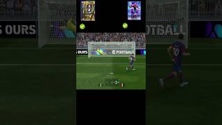 Messi vs Ronaldo penalty challenge 🤯💗⚽️ #youtubeshorts #youtube #efootball