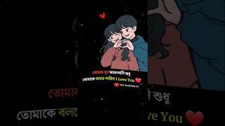 তোমাক খুব ভালোবাসি শুধুতোমাকে বলতে পারিনা I Love You ❤️🥀🌿
