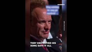 Sting couldn't believe what they did to his song #celebritybuzz #shorts