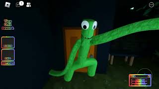 Purple plays 123 what if I become green? Rainbow friends chapter 1 gameplay