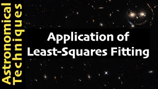 Application of Least-Squares Fitting
