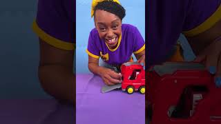 Meekah Toy Firetruck Unboxing 🚒  #blippi #meekah #toys #shorts Meekah Kids Videos