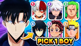 PICK YOUR FAVORITE ANIME BOY! 💙 The Best Husbandos