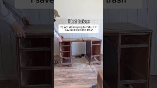 It’s not destroying furniture if… 🙌🏼✨ #furnitureflip #makeover #furnituredesign