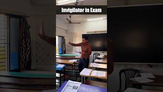 Invigilator in Exam Hall 🤣🤣#boardexam #examhall #comedy #shorts