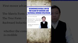 The Game of Chicken and National Defense Strategies | Shorts | Economics in Real Life (Episode 8)