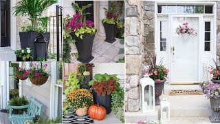 Modern Style Front Porch Plant Ideas 2023.