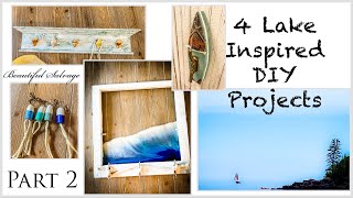 Fun Nautical Inspired Decor, DIY Saltwash, Resin Art & More!