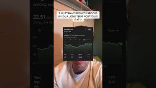 3 MUST HAVE Long-Term Growth Stocks in Your Portfolio 🔥🚀 #stocks #growthstocks #investingtips
