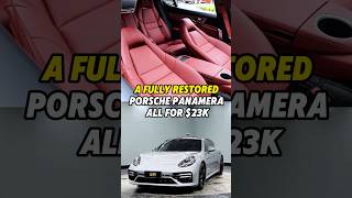 A Fully Restored Porsche Panamera - All for$23K#diy #carproject #panamera
