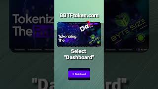 BBTF Dashboard - How to withdraw your volume based rewards