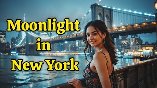 ムーンライト・イン・ニューヨーク | ロマンティック・ラブソング（公式歌詞ビデオ）#音楽 #歌 #歌詞 #英語の歌
