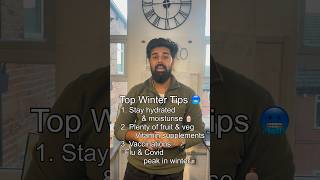 Top tips to keep your health tip top this winter #healthcareeducation #wrapup #medicine