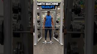 Smith Machine Deadlift: Proper Form #fitnesstips #deadlift #workout #gym