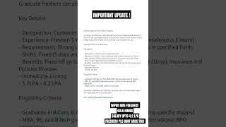 Wipro hire freshers | freshers | jobs with tarun | #wipro #jobs #freshers #jobsinindia #jobsearch